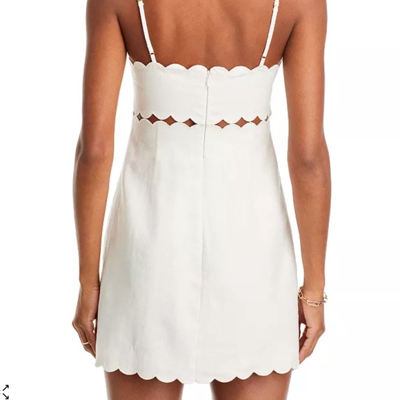 LoveShackFancy Sydow Linen Mini Dress - Picture 2 of 8